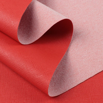 1.0mm Βουρτσισμένο κάτω PVC ύφασμα κλασικό Saffiano δερμάτινη τσάντα τσάντα πορτοφόλι καναπέ έπιπλα αξεσουάρ