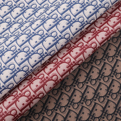 Εκτυπωμένα γράμματα PVC ψεύτικες δερμάτινες τσάντες πορτοφόλι πορτοφόλι κάσα τηλεφώνου συσκευασία κουτί δερμάτινο ύφασμα