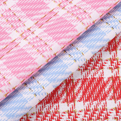 0.7mm Συνθετικό δέρμα PVC για τσάντες Τυπωμένο χρυσό νήμα πλέγμα