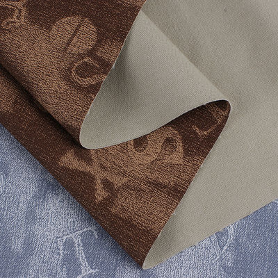 Πλύσιμος τζίνι PU δέρμα οικολογικά φιλικό ανάγλυφο ελαφρύ ψεύτικο δέρμα