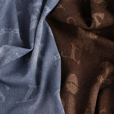 Πλύσιμος τζίνι PU δέρμα οικολογικά φιλικό ανάγλυφο ελαφρύ ψεύτικο δέρμα