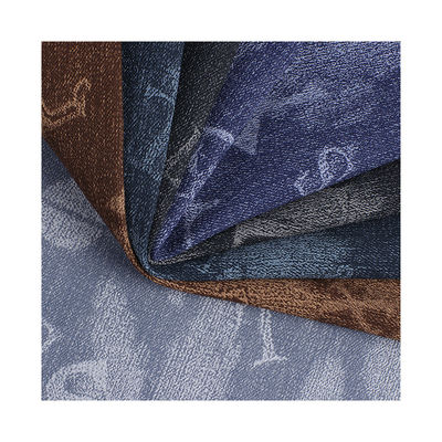 Πλύσιμος τζίνι PU δέρμα οικολογικά φιλικό ανάγλυφο ελαφρύ ψεύτικο δέρμα