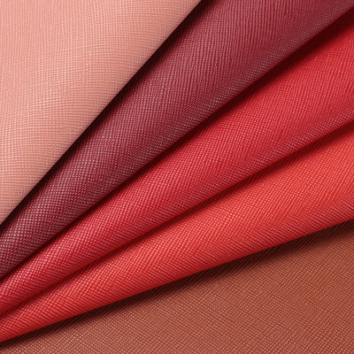 1.0mm Βουρτσισμένο κάτω PVC ύφασμα κλασικό Saffiano δερμάτινη τσάντα τσάντα πορτοφόλι καναπέ έπιπλα αξεσουάρ