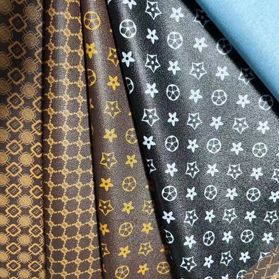 Βίντεζ γράμμα εκτυπωμένο δέρμα PVC για τσάντες μαλακό βούρτσα κάτω οικολογικά φιλικό