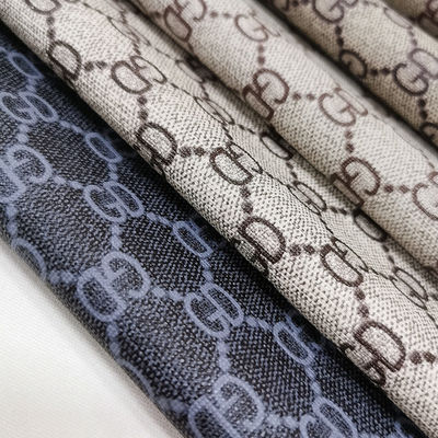 Βίντεζ γράμμα εκτυπωμένο δέρμα PVC για τσάντες μαλακό βούρτσα κάτω οικολογικά φιλικό