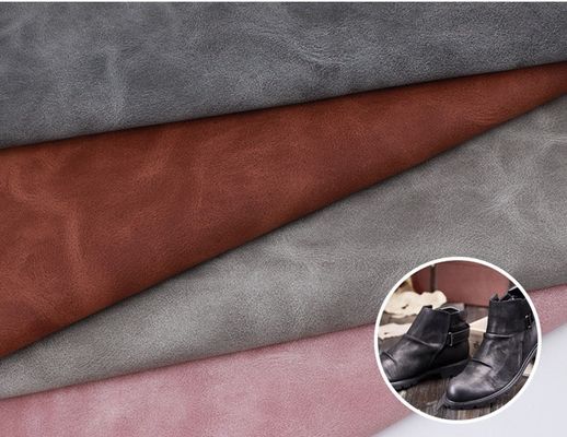 Υψηλής ποιότητας PU παπούτσια δέρμα ψεύτικο δέρμα Yangbuck ανθεκτικό στην φθορά
