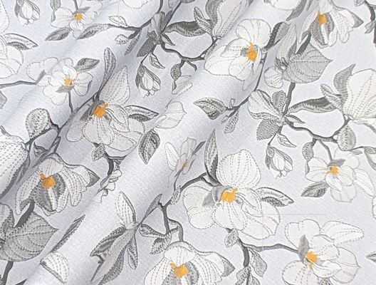 0.8mm Τυπωμένα λουλούδια βουρτσισμένη βάση δέρμα PVC για τσάντα συσκευασία κουτί τηλεφώνου περίπτωση Διακόσμηση Χρήση