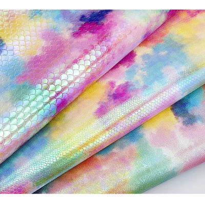 Πολυδιάστατο Laser Engrave PU Δέρμα Αδιάβροχο PU Ψεύτικο Δέρμα Πολυχρωματικό