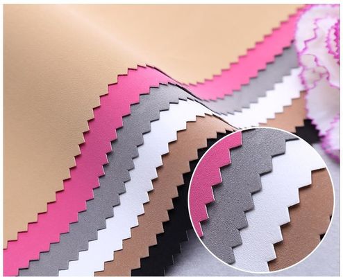 Πλούσιο βελούδο PU δέρμα παπουτσιών αντιβακτηριακό ψεύτικο δέρμα τύπου PU αναπνευστικό