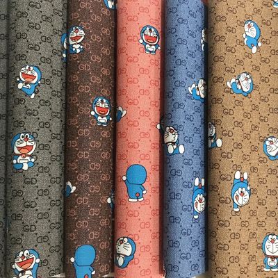 Εκτυπωμένο Γκριτόν ΓΚ γράμμα Τζίνγκλ Γάτα PVC ψεύτικες δερμάτινες τσάντες Κουτί συσκευασίας κουτί δερμάτινο ύφασμα