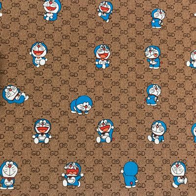 Εκτυπωμένο Γκριτόν ΓΚ γράμμα Τζίνγκλ Γάτα PVC ψεύτικες δερμάτινες τσάντες Κουτί συσκευασίας κουτί δερμάτινο ύφασμα