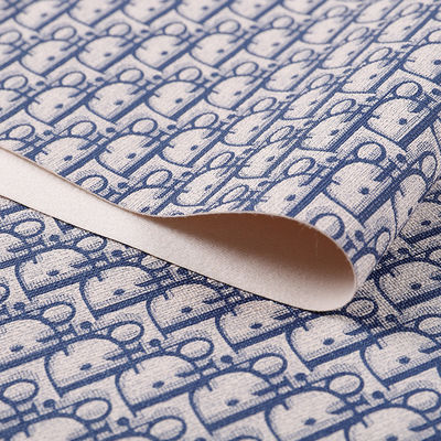 Εκτυπωμένα γράμματα PVC ψεύτικες δερμάτινες τσάντες πορτοφόλι πορτοφόλι κάσα τηλεφώνου συσκευασία κουτί δερμάτινο ύφασμα