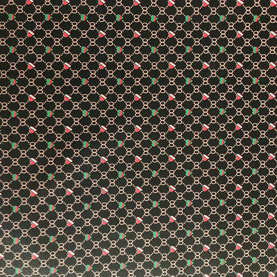 Τυπωμένο σχήμα καρδιάς νούμερο 8 PVC ψεύτικες δερμάτινες τσάντες πορτοφόλι πορτοφόλι κάσα τηλεφώνου πακέτο κουτί δερμάτινο ύφασμα