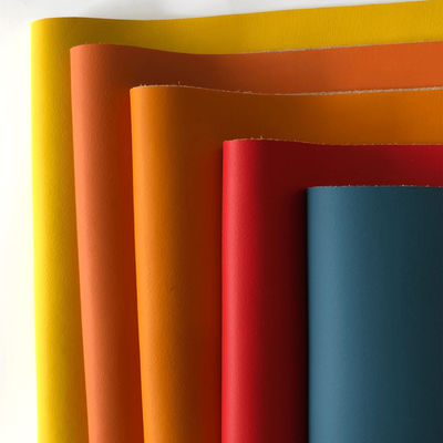 1.4mm Sofa Microfiber Leather Silicone Microfiber Composite Leather Σιλικονικό μικροϊνικό συνθετικό δέρμα