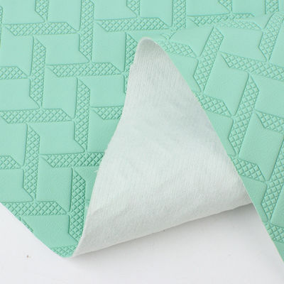 Προσαρμοσμένα στρώματα δαπέδου αυτοκινήτου Δερμάτινο υφασμένο μοτίβο PVC Δερμάτινο υλικό Αντί μούχλας