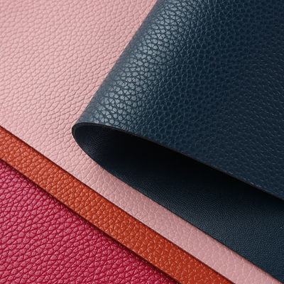 Διπλές πλευρές δέρματος PVC από λυκεία για τσάντες / στρώμα τραπεζιού