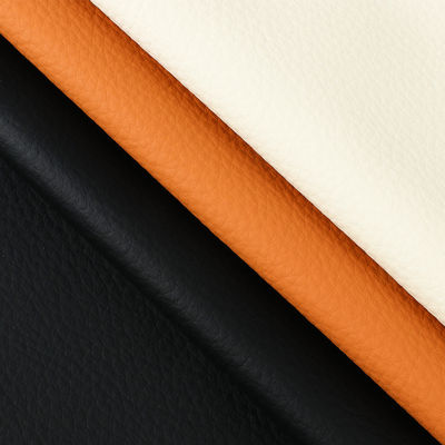 Υψηλού επιπέδου δέρμα καναπές PVC 1.0mm πάχος έπιπλα Litchi ψεύτικο δέρμα