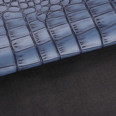 Εκτυπωμένο δέρμα μικροϊνών για παπούτσια 1.2mm Elegance δέρμα κροκοδείλου