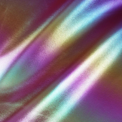 Χρωματιστή κλίση διαμάντι PVC ψεύτικη τεχνητή δερμάτινη τσάντα δερμάτινο υλικό ύφασμα