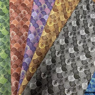 Πυροσβεστικό PVC τύπου ταινίας τύπου Peacock Συνθετικό τεχνητό δέρμα για τσάντες συσκευασία φορητό τηλέφωνο Shell πλαστό δερμάτινο ύφασμα