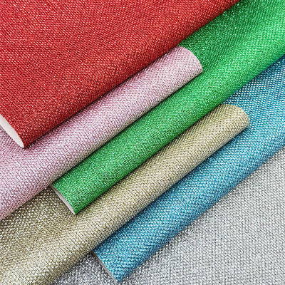 Έκλαμψη Ακατέργαστο Γλυκτερό PVC Συνθετικό Δερμάτινο Υποδήματα Υποστρώματα για Κοσμήματα Εργατεχνία Τσάντα Αποσκευών Συσκευή Ψεύτικο δερμάτινο υλικό Καναπέ