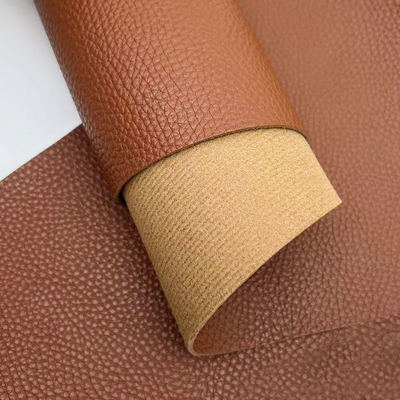 1.8mm Thick PVC Litchi Pattern Synthetic Faux Leather for Bag Table Mat Belt Sofa Decorations-Versatile Furniture Outdoor Craft Πίνακα και κάλυψη