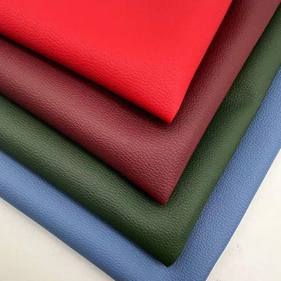 D90 Λιτσί Εμφυτοποιημένο Φαλακτικό Δερμάτινο ύφασμα 150CM πλάτος PVC τεχνητό συνθετικό δέρμα για καναπέ κάθισμα τσάντα αυτοκίνητο έπιπλα παπούτσι