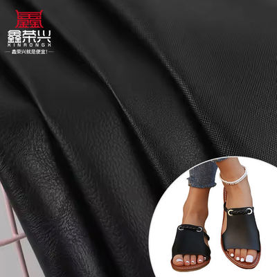 Χονδρικός πώλησης διπλής βούρτσωσης πίσω από το PVC διάφορα ανάγλυφα μοτίβα Τεχνητό συνθετικό δέρμα για τσάντες Καναπέδες ψεύτικα δερμάτινα υλικά