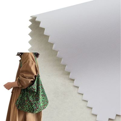 Λευκό ανάγλυφο συνθετικό δέρμα PVC με ψηφιακή εκτύπωση για τσάντα, σημειωματάριο, θήκη τηλεφώνου, επιτραπέζιο χαλί, τεχνητό δέρμα