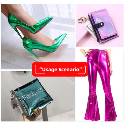 Μεταλλική μεμβράνη PU R61 Συνθετικό δέρμα προβάτου ένδυσης Πορτοφόλι Κουτί Παπούτσια Τσάντα Σημειωματάριο Δερματίνη