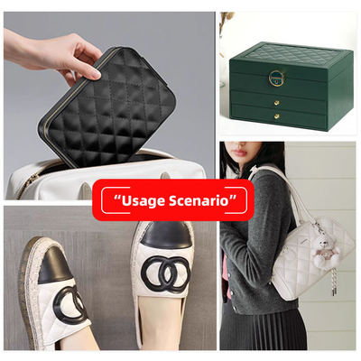 1.8mm Πυκνό PVC Κέντημα-Ανάγλυφα Ρίγες Συνθετικό Δερματίνη Αδιάβροχο Τσάντα Τραπεζομάντηλο Παπούτσια Πορτοφόλι Διακοσμητική Ζώνη Καναπές