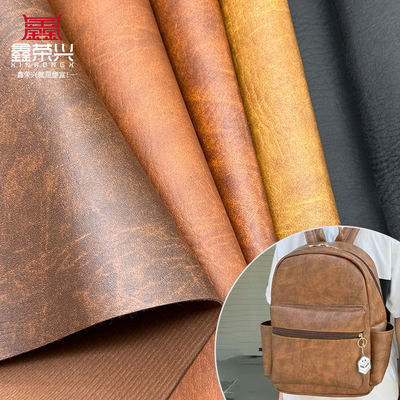 1.4mm PVC υφή ελέφαντα συνθετικό τεχνητό δέρμα για τσάντα πορτοφόλι οικιακές προμήθειες καναπές πλαστά δερμάτινα υλικά