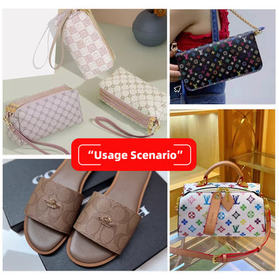 Αδιάβροχο τυπωμένο PVC δερματίνη για τσάντες και χειροτεχνίες