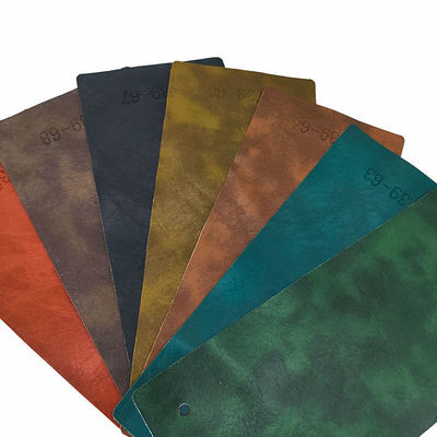 Δέρμα PVC μικροϊνών για ταπετσαρία επίπλων αδιάβροχο ανθεκτικό στην τριβή