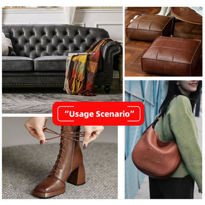 Δέρμα PVC μικροϊνών για ταπετσαρία επίπλων αδιάβροχο ανθεκτικό στην τριβή