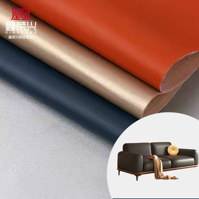 PVC DE7 Δερματίνη Napa Grain για Έπιπλα 54 ίντσες Πλάτος