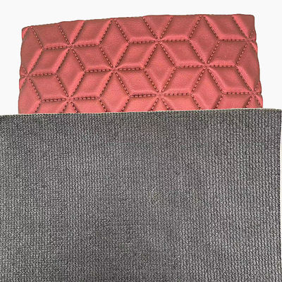 Προσαρμοσμένο PVC διαμαντένιο κεντήρι Περλούχο συνθετικό δερμάτινο βελόνα Punch Foam για κάλυψη καθίσματος αυτοκινήτου Καναπέ Φανταστικό δερμάτινο ύφασμα