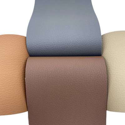 1.0mm PVC ανθεκτικό στην φθορά Εμφασμένο 137 Litchi Grain Τεχνητό συνθετικό δέρμα για κάθισμα αυτοκινήτου Ματ Καναπέ καρέκλα ζώνη Φαλακές δερμάτινο ύφασμα