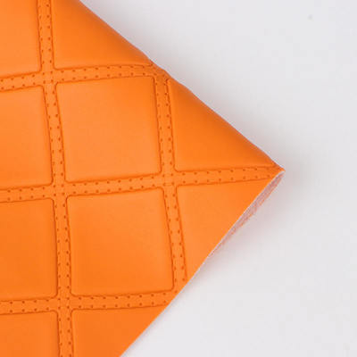 PVC Ρομβός Χτυπήματα Εμφασμένο Στυλ Τεχνητό Συνθετικό Δέρμα για Αυτοκίνητο Πόδι Καροτσάκι Καροτσάκι Διακοσμητική Τσάντα Ψεύτικο Δερμάτινο ύφασμα