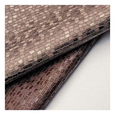 Χονδρικός πώλησης PVC Μαργαριταρόπετρα Σκόρνη Τεχνητό Ταινικό Δέρμα Συσκευασία Πορτοφόλι Κουτί Παπούτσια Λογαριαστικό Φαλακτικό Δερμάτινο ύφασμα