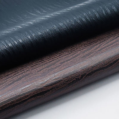 Χονδρικός πώληση δέρματος από πλαστικό PVC συνθετικό δέρμα ξύλο εκτύπωση συσκευασία πορτοφόλι κουτί παπούτσια σημειωματάριο πλαστό δέρμα ύφασμα