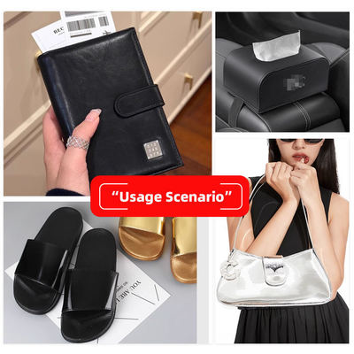 Χονδρικής πώλησης PVC Σημαντικά Στοιχεία 006 Σημαντικά Στοιχεία μοτίβο αστραπής Τεχνητό Συνθετικό Δέρμα Πορτοφόλι Κουτί Παπούτσια Τετράδιο Ύφασμα