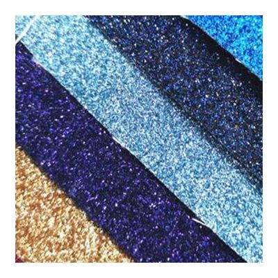 Χονδρικής πώλησης PU Glitter Powder Grain Συνθετικό Δερμάτινο Πορτοφόλι Θήκη Παπούτσια Σημειωματάριο Δερμάτινο Ύφασμα