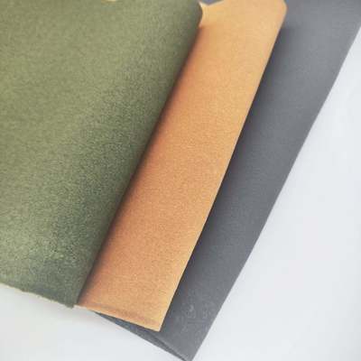 ECO Απομίμηση σουέτ μικροϊνών PU Επένδυση Συνθετικό Δέρμα για Παπούτσια Τσάντα Ζώνη Γάντια Ύφασμα από Δερματίνη