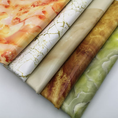 Δέρμα από PVC με διπλό βούρτσισμα σε 20 χρώματα για σακούλες και πορτοφόλια