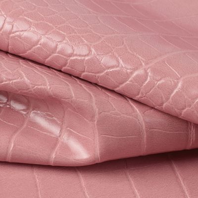 Δερμάτινο PVC Φανταστικό δερμάτινο ύφασμα με ζωικό μοτίβο 137cm πλάτος και διπλή βούρτσωση πίσω