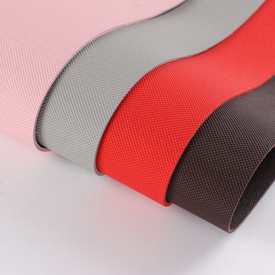 Αδιάβροχο δερμάτινο δέρμα PVC με διαμαντένιο σχέδιο, ανθεκτικό στον άνεμο, πλαστό δερμάτινο ύφασμα για τσάντες και έπιπλα