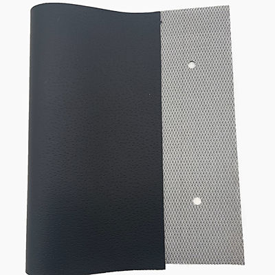 Δερμάτινο PVC πλαστό δερμάτινο ύφασμα με 7 χρώματα σε απόθεμα 50 μέτρα MOQ και 100000 μέτρα παραγωγικής ικανότητας