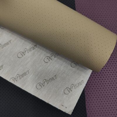 Ζεστή πώληση PVC αέρας τρύπες Συνθετικό τεχνητό τρυπημένο δέρμα Αυτοκινητοβιομηχανικό καρέκλα κουρέλια καναπέ κρεβάτι κάθισμα αυτοκινήτου πλαστό δερμάτινο ύφασμα