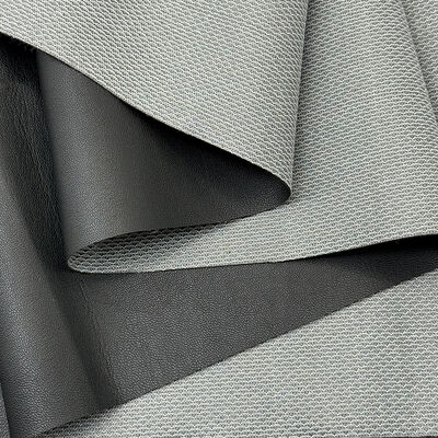 Φθηνή τιμή Ελαστικό PVC προβατοδέρμα Ψεύτικο δέρμα Αδιάβροχο συνθετικό δέρμα για ένδυση ρούχα παντελόνια Stretch Blackout Wicking